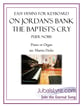 On Jordan's Bank the Baptist's Cry piano sheet music cover